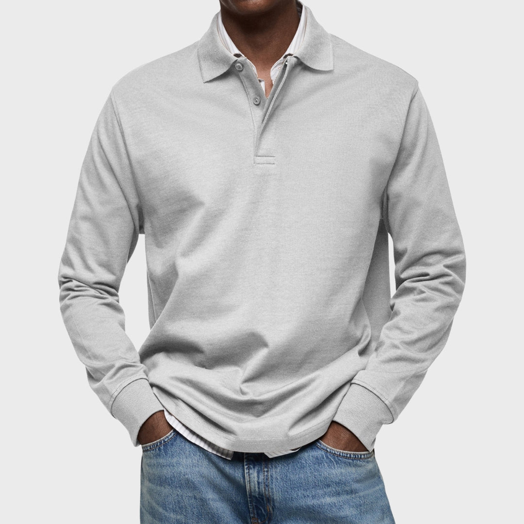 Philippe - Polo De Luxe à Manches Longues