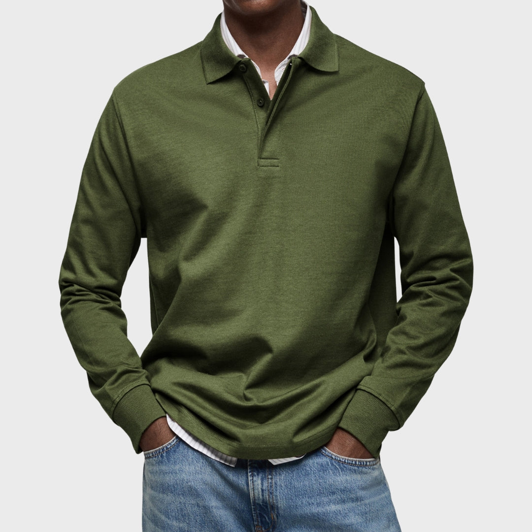 Philippe - Polo De Luxe à Manches Longues