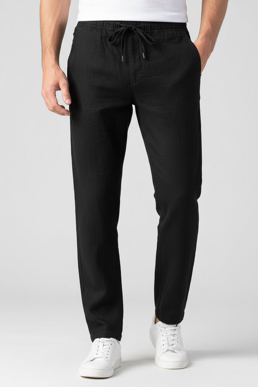 Édouard - Pantalons de Loisirs avec Ceinture Élastique