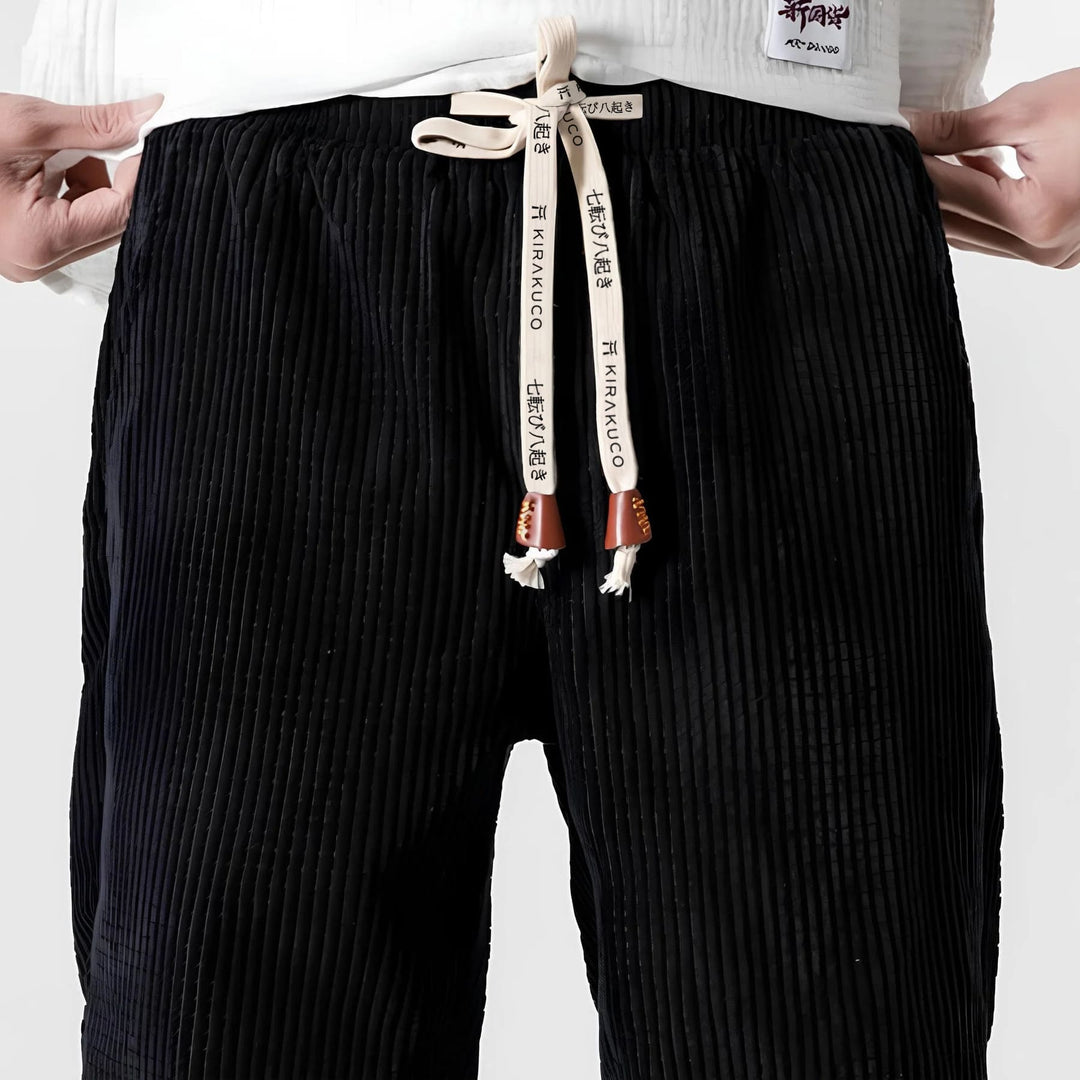 Pantalon en velours côtelé