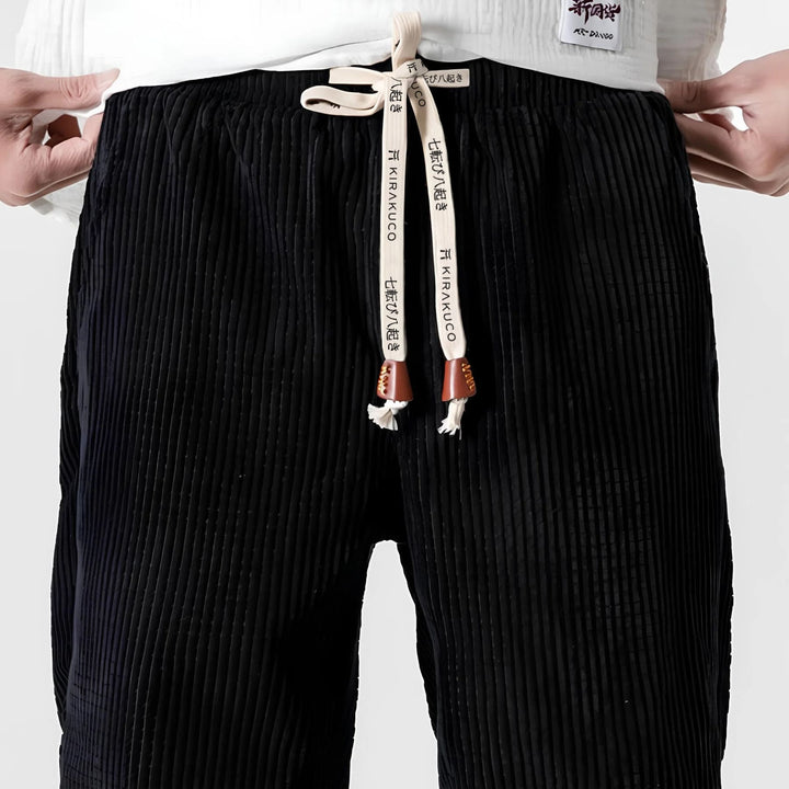 Pantalon en velours côtelé