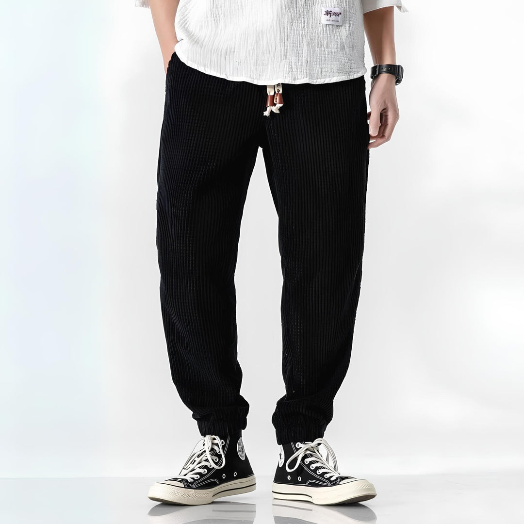 Pantalon en velours côtelé