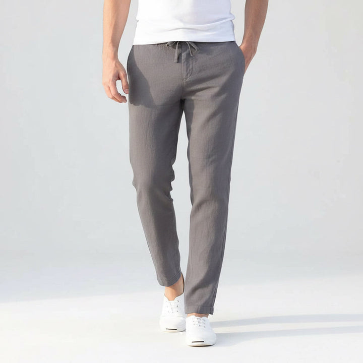 Édouard - Pantalons de Loisirs avec Ceinture Élastique