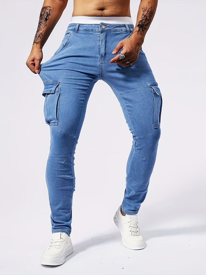 Jean cargo slim fit