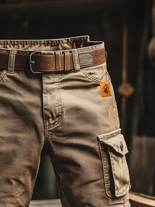 Antoine - Pantalons Courts Cargo Rétro