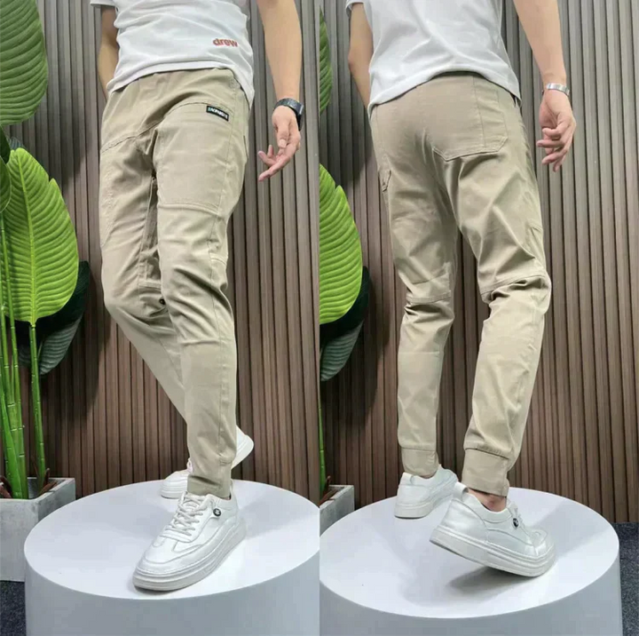 Jeans Cargo Extensibles