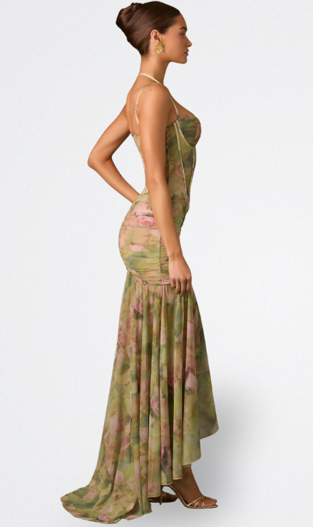 Isamara - Robe longue avec corset