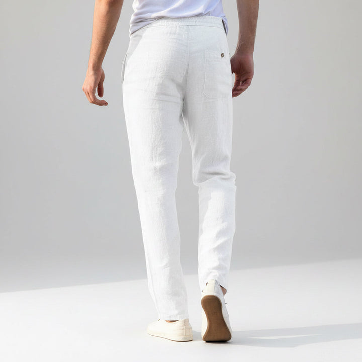 Édouard - Pantalons de Loisirs avec Ceinture Élastique