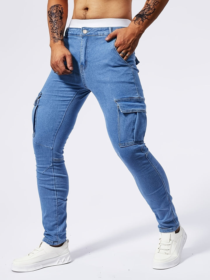 Jean cargo slim fit