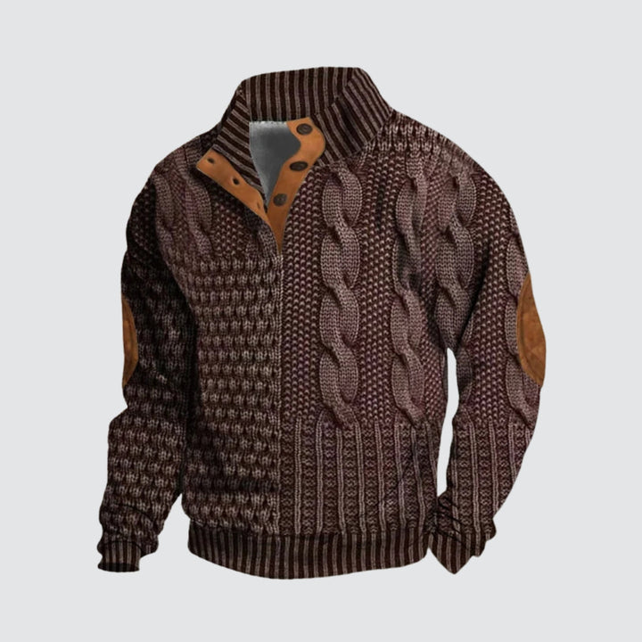 Émile - Pull Stylé avec Motif