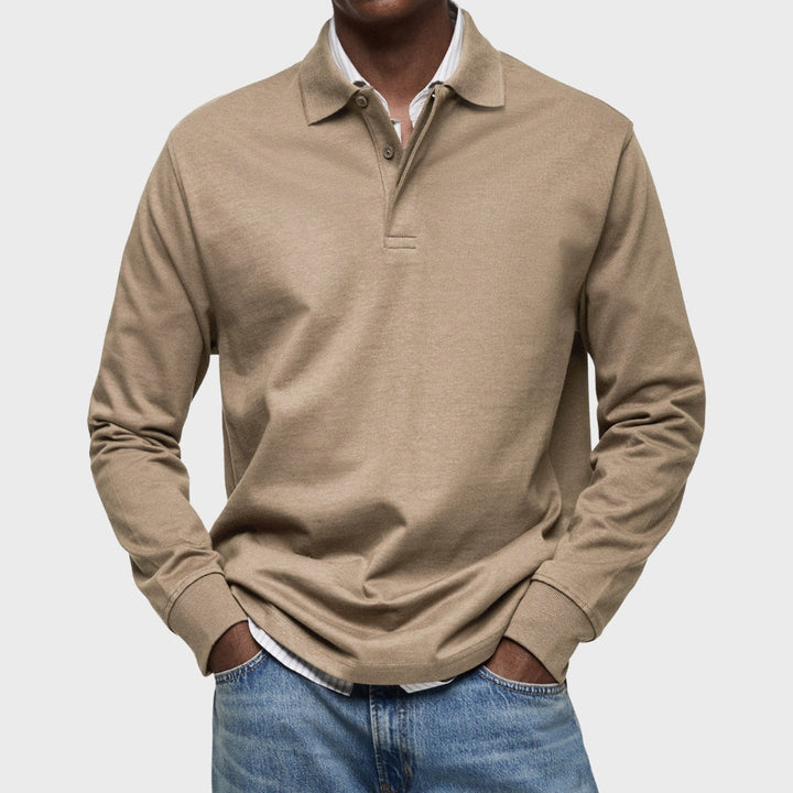 Philippe - Polo De Luxe à Manches Longues