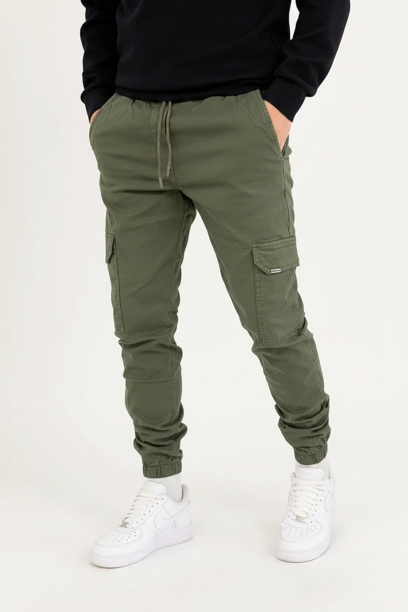 Julien - Pantalons Cargo Jogger Fit