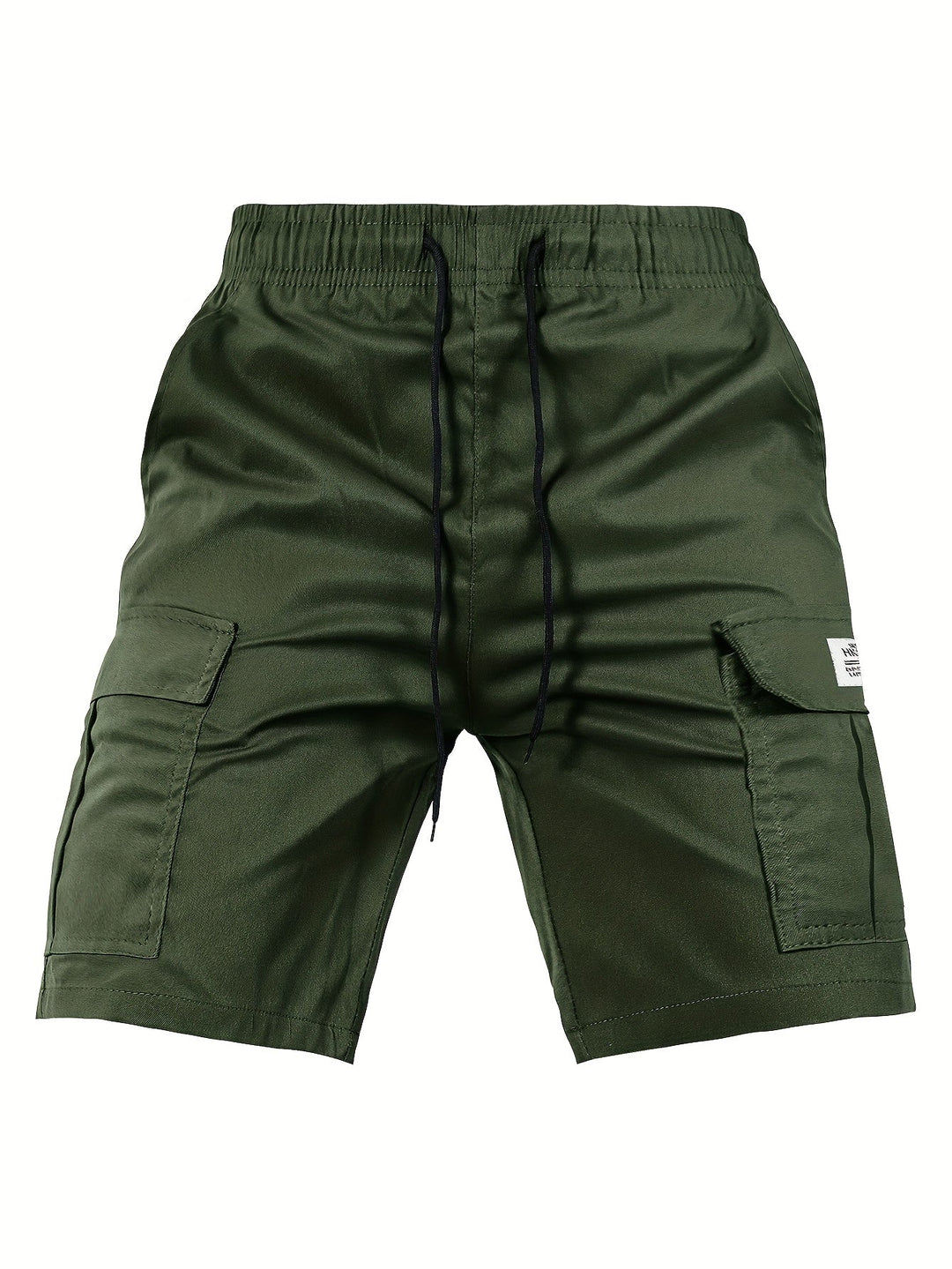 Pantalon Cargo Court d'Été avec Taille Élastique