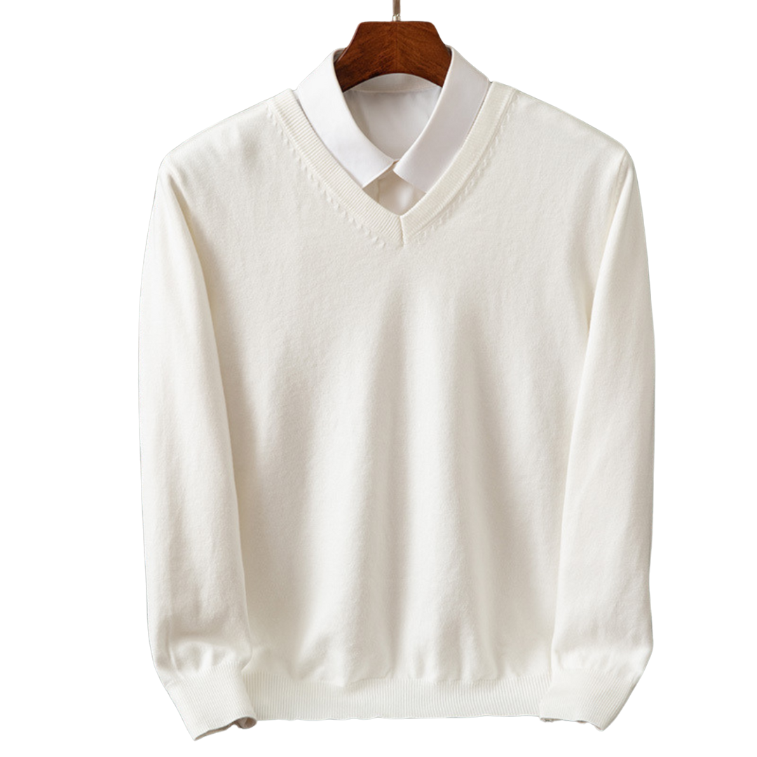 Gabriel  - Pull Col V pour Hommes