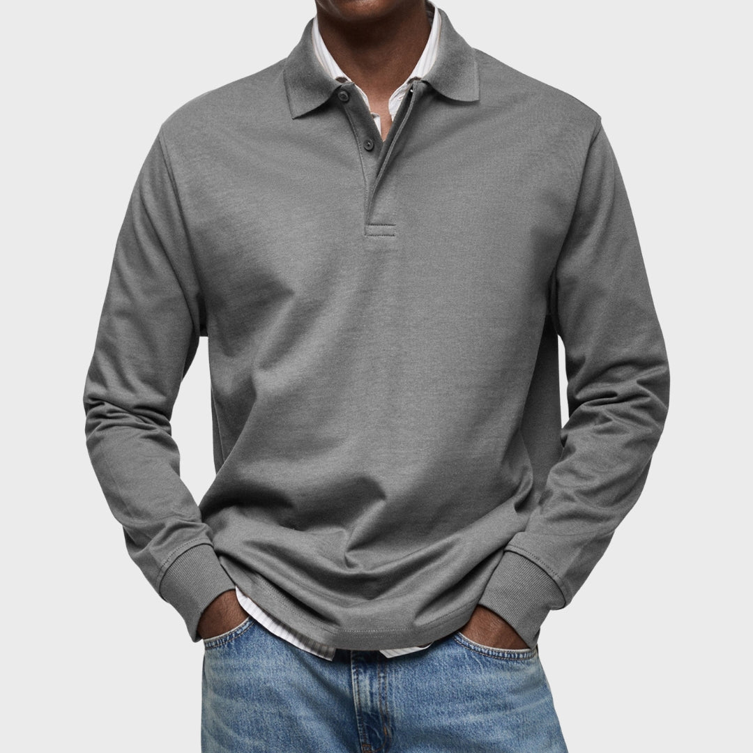 Philippe - Polo De Luxe à Manches Longues