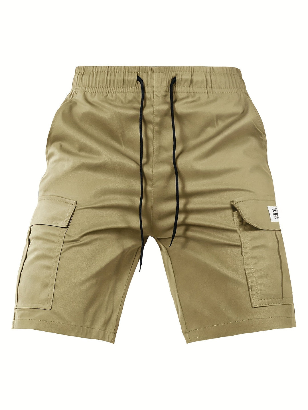 Pantalon Cargo Court d'Été avec Taille Élastique