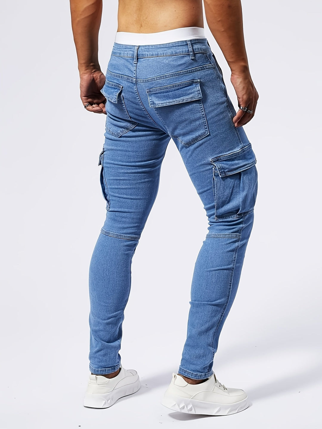 Jean cargo slim fit