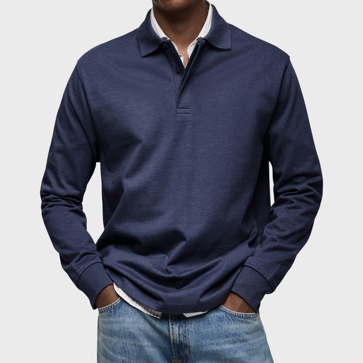 Philippe - Polo De Luxe à Manches Longues