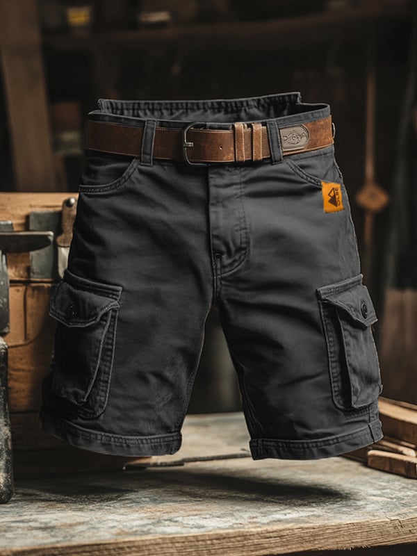 Antoine - Pantalons Courts Cargo Rétro