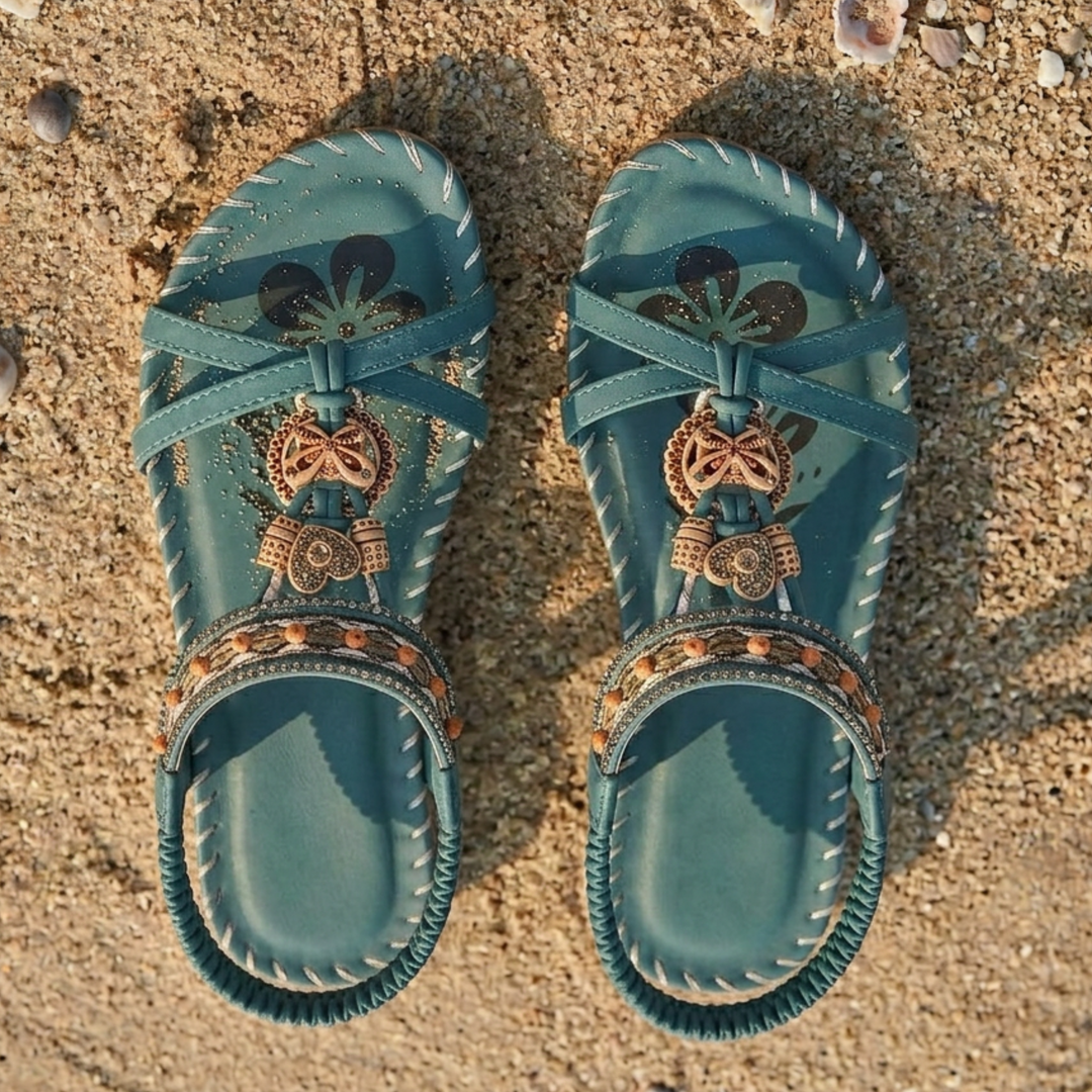 Sandales bohémiennes Confort Élina