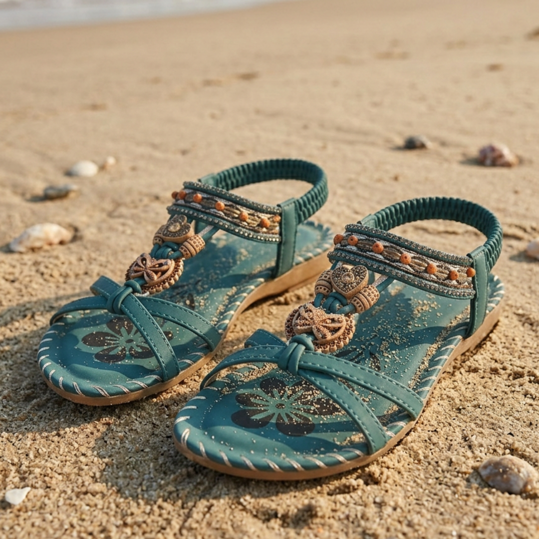 Sandales bohémiennes Confort Élina