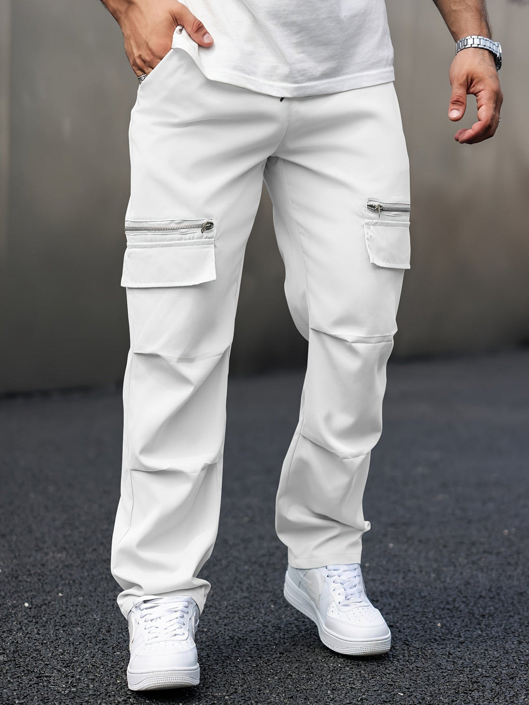 Pantalon Cargo Décontracté