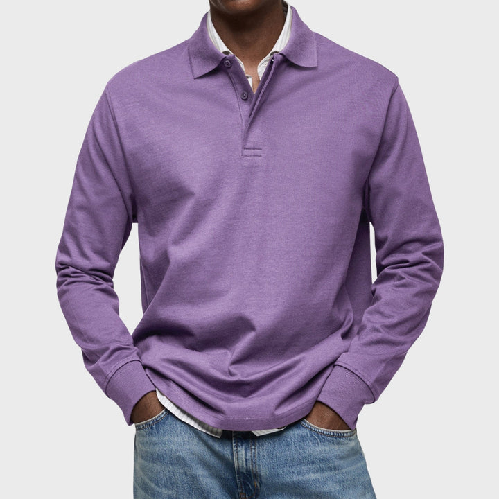Philippe - Polo De Luxe à Manches Longues