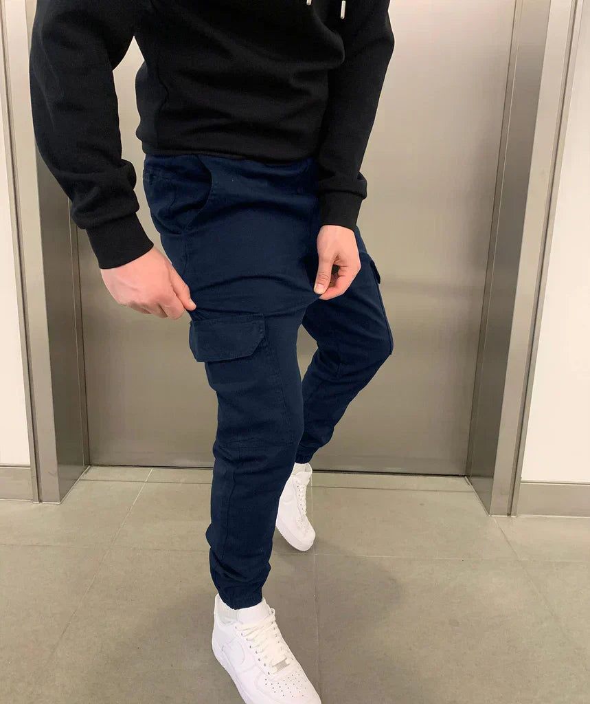 Julien - Pantalons Cargo Jogger Fit