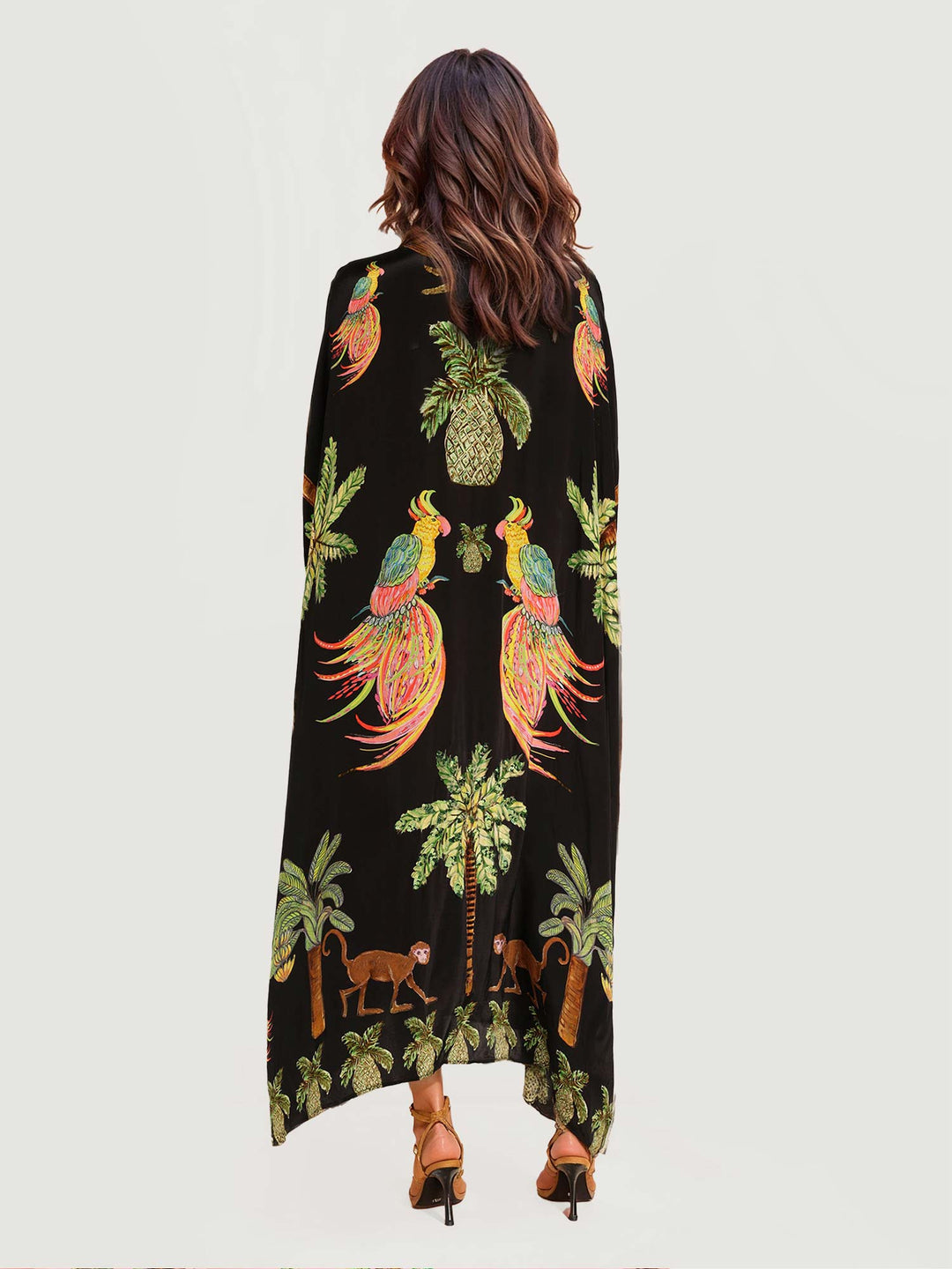 Alessandra - Robe longue à motifs
