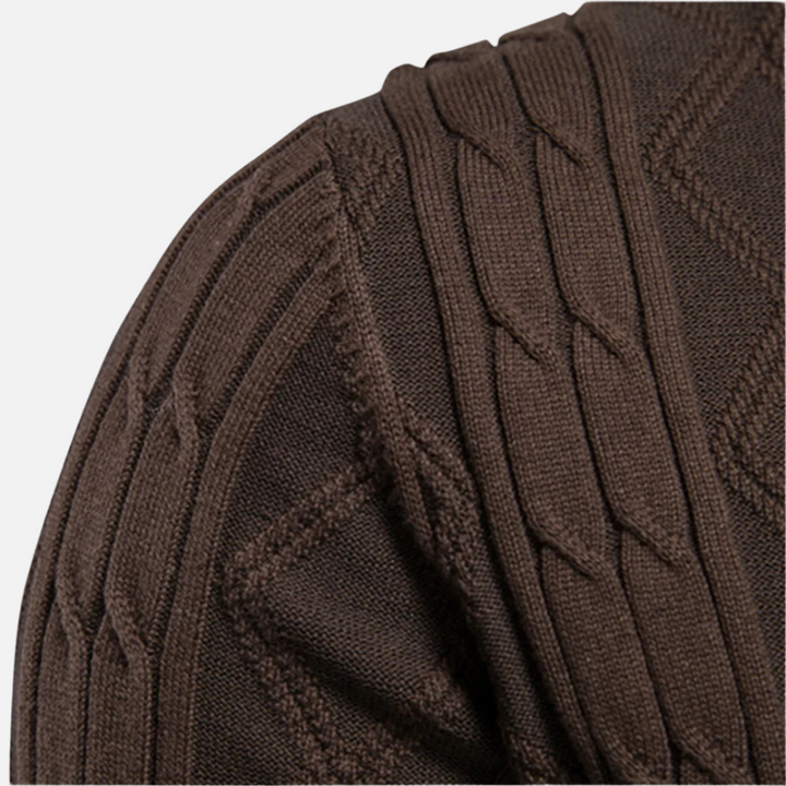 Maxime - Gilet Argyle Mélange Doux