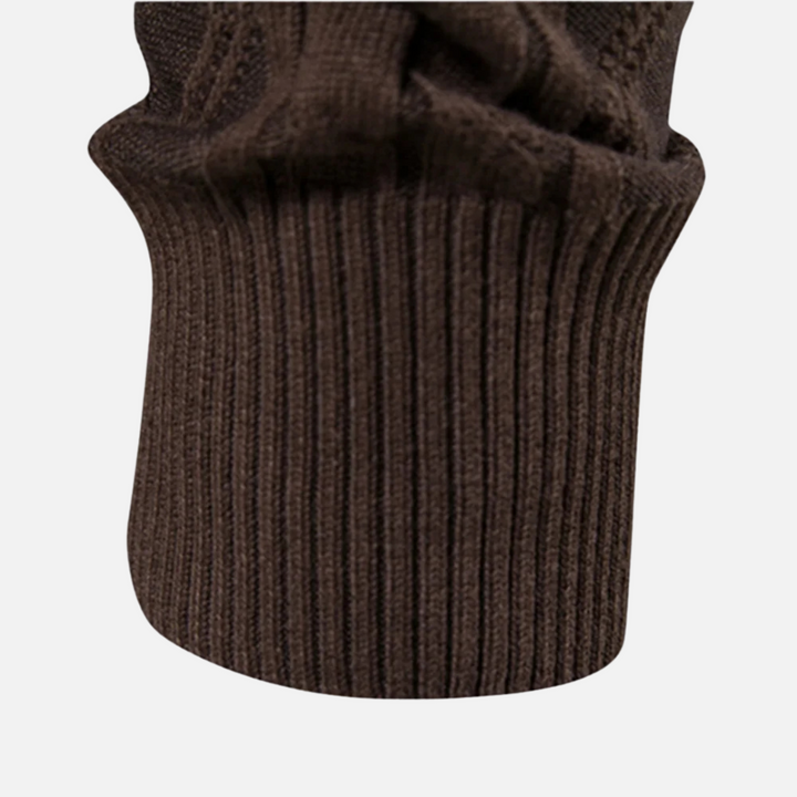 Maxime - Gilet Argyle Mélange Doux