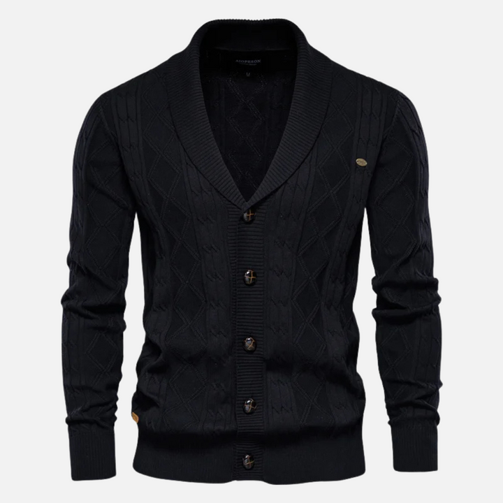 Maxime - Gilet Argyle Mélange Doux