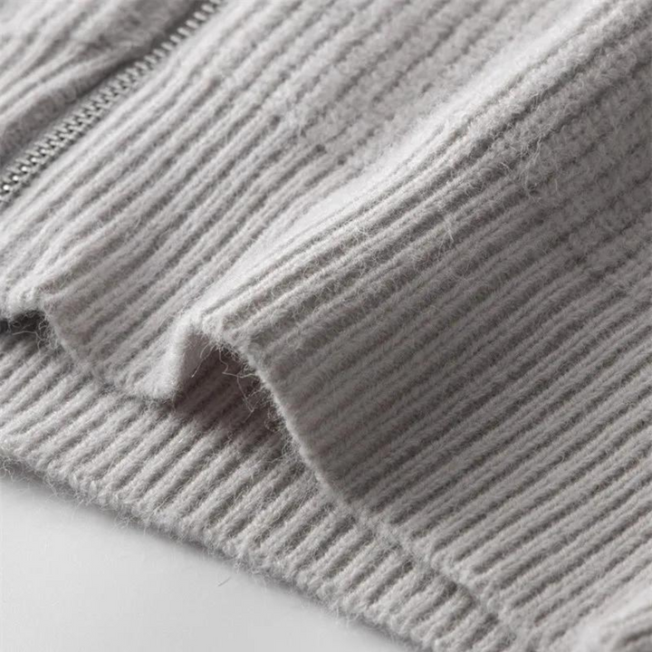 Artur - Pull en Tricot avec Fermeture Éclair