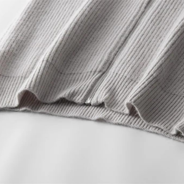Artur - Pull en Tricot avec Fermeture Éclair