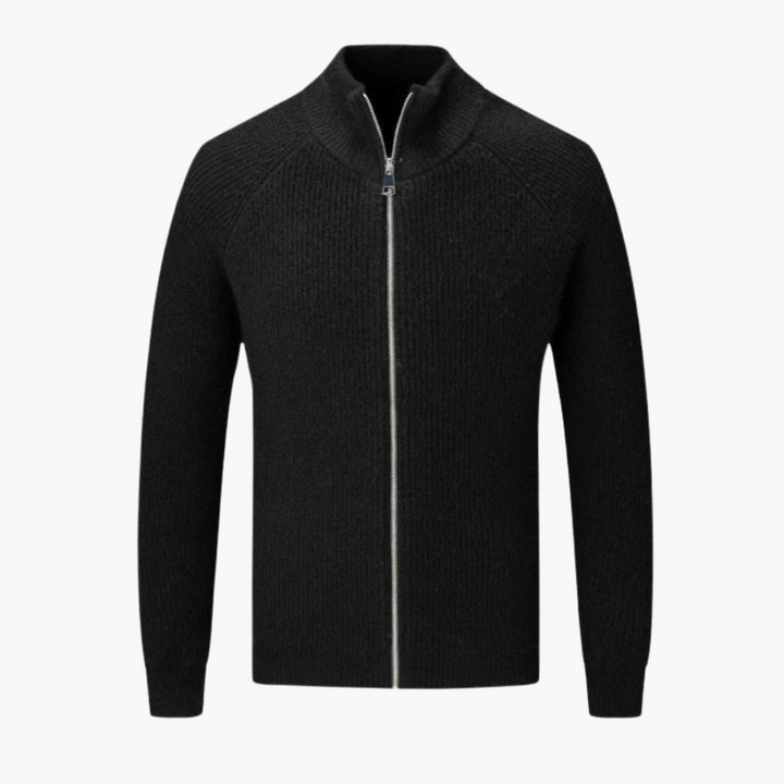 Artur - Pull en Tricot avec Fermeture Éclair