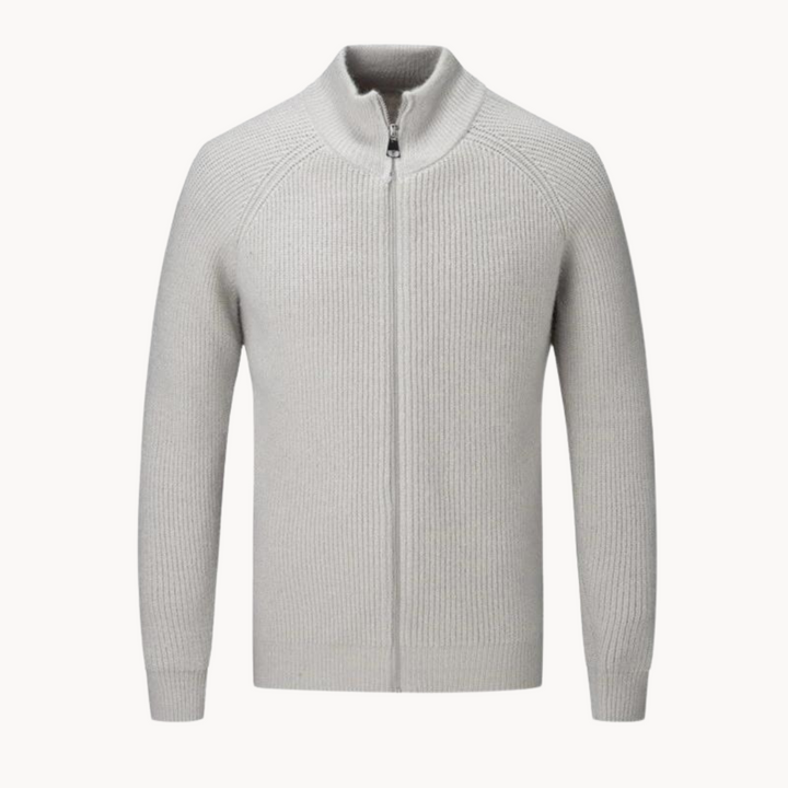 Artur - Pull en Tricot avec Fermeture Éclair