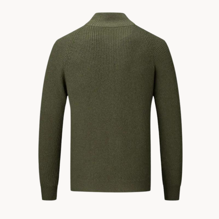 Artur - Pull en Tricot avec Fermeture Éclair