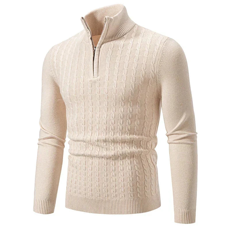 Théo - Pull en Maille Mélangée