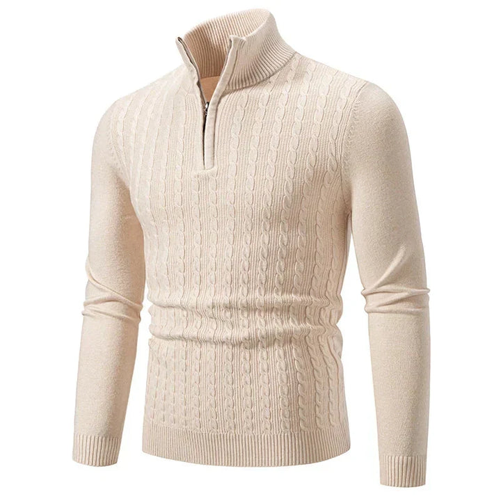 Théo - Pull en Maille Mélangée