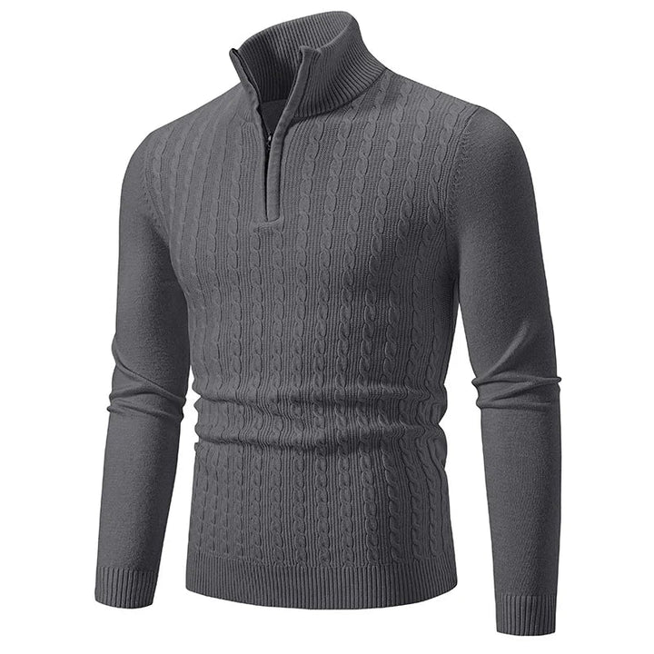 Théo - Pull en Maille Mélangée