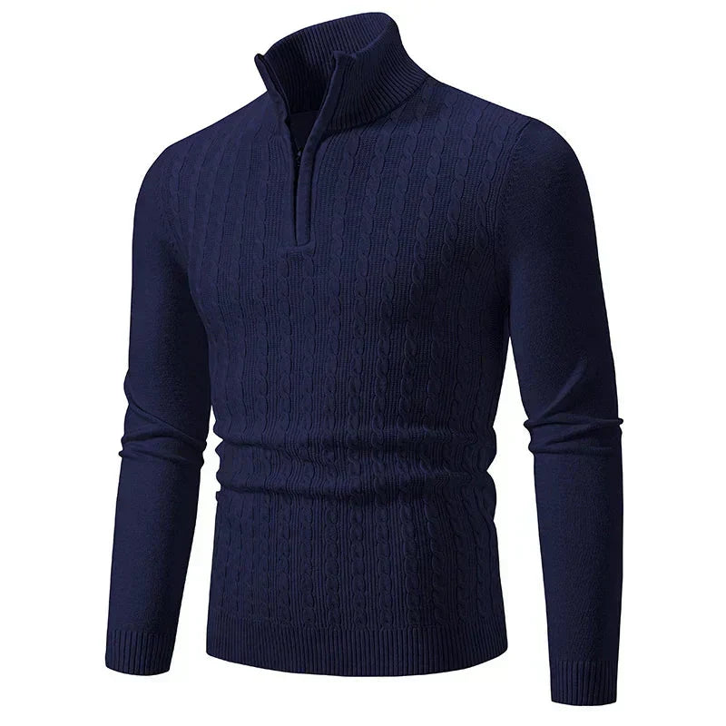 Théo - Pull en Maille Mélangée