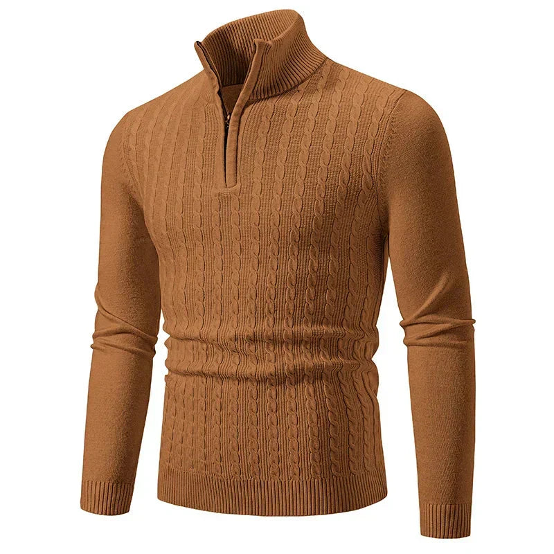 Théo - Pull en Maille Mélangée