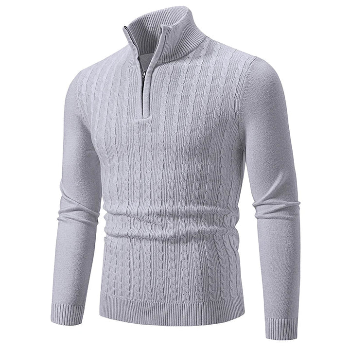 Théo - Pull en Maille Mélangée