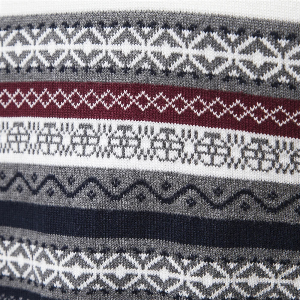 Mathis - Pull en Maille Mélangée