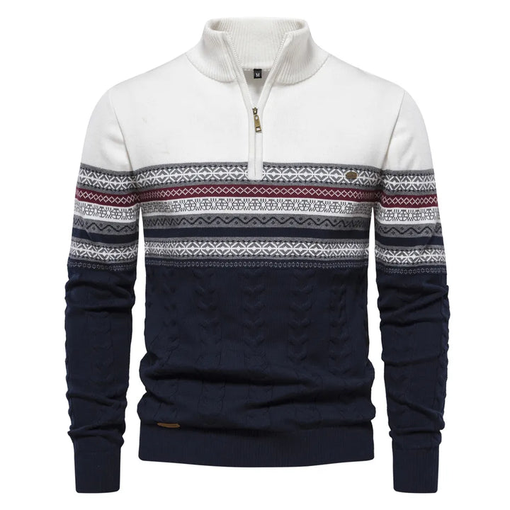 Mathis - Pull en Maille Mélangée