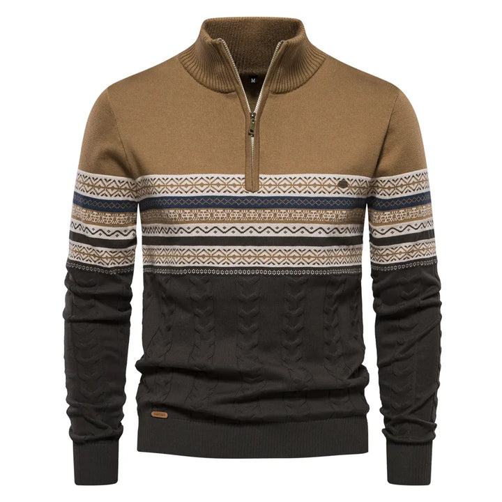 Mathis - Pull en Maille Mélangée