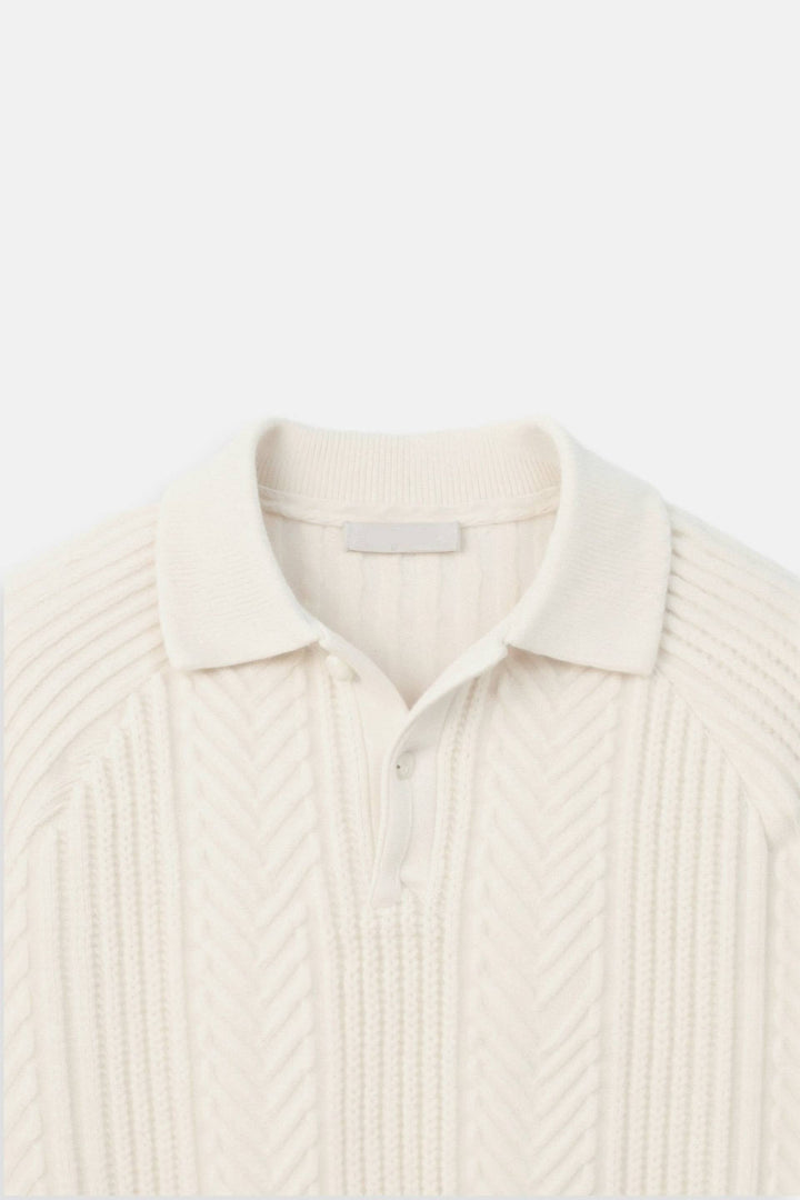 Pull en Mélange de Tissus - Détendu