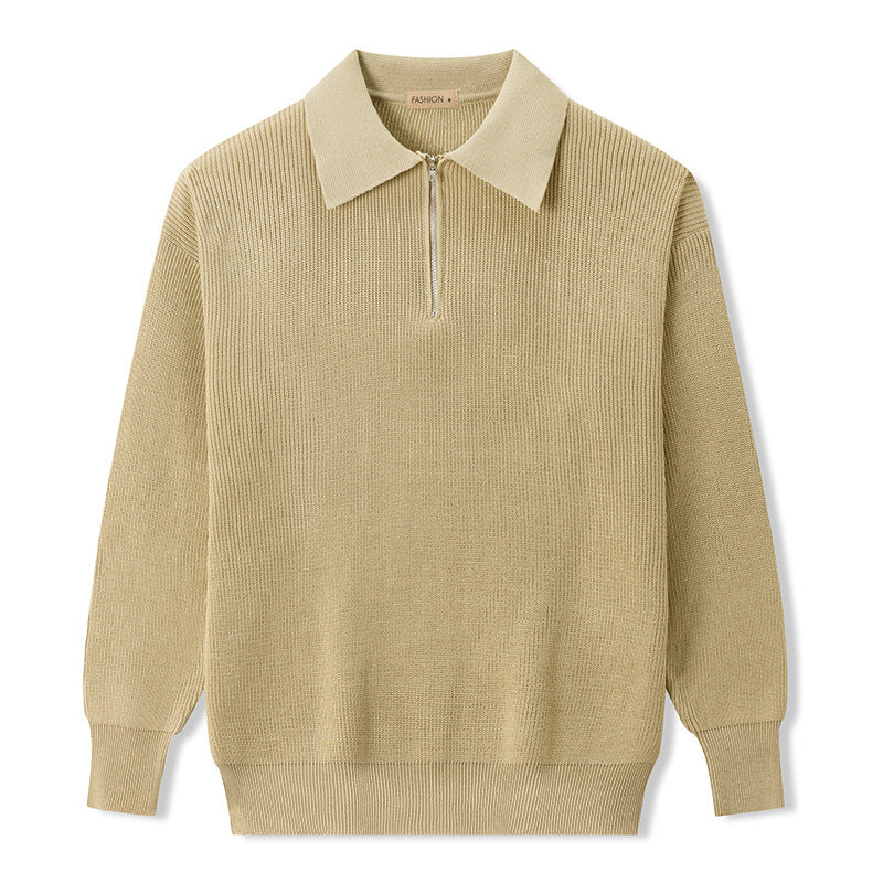 Victor - Polo à Col Zippé Ajustable