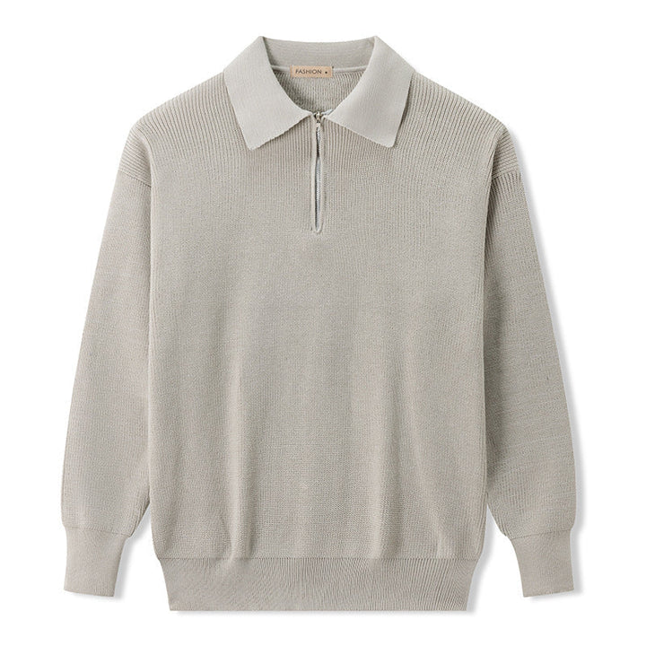 Victor - Polo à Col Zippé Ajustable