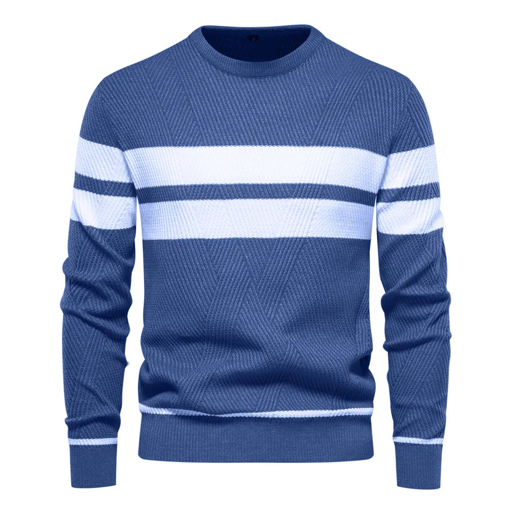 Liam - Pull en Maille Fibres Naturelles